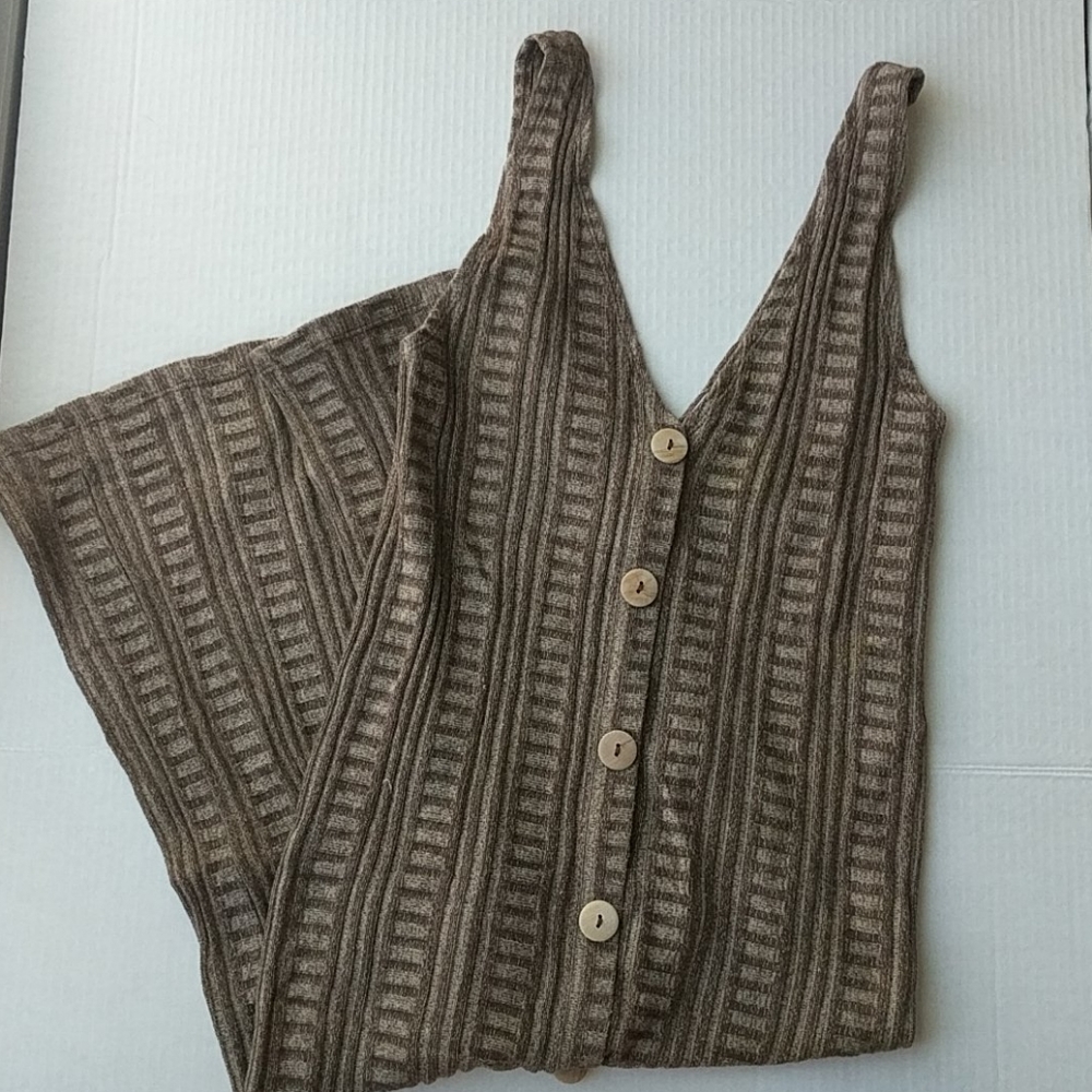 ZARA / knit midi dress